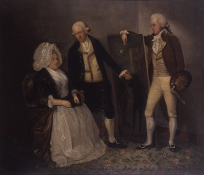 La famiglia Dunlap, 1788 da William Dunlap